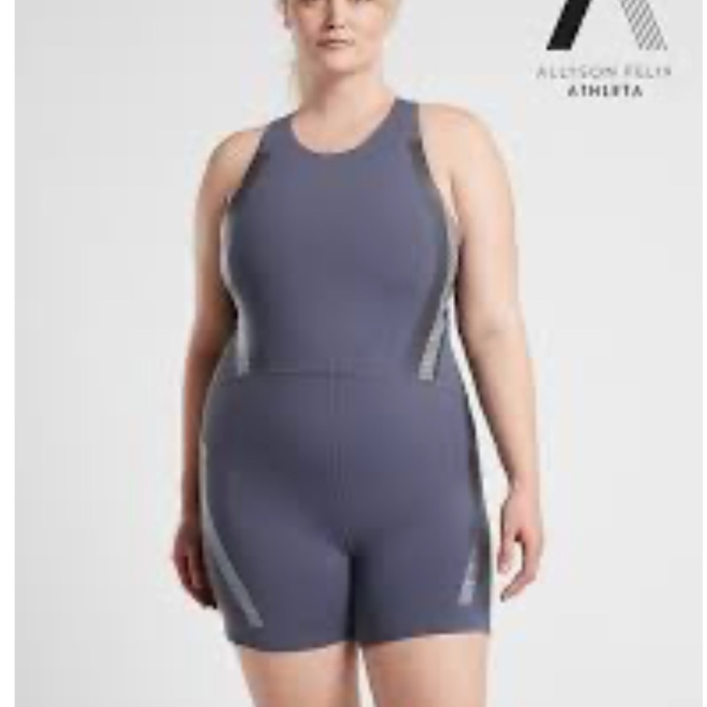 NWT 1X & 2X Athleta Allyson Felix Athleta Legend Bodysuit Performance Onesie